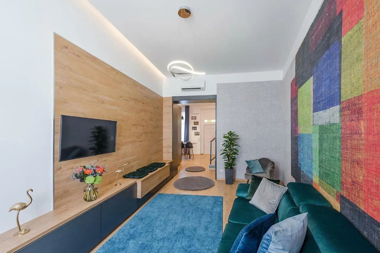 High End Suite Klauzal With Ac - For Cooling Budapest